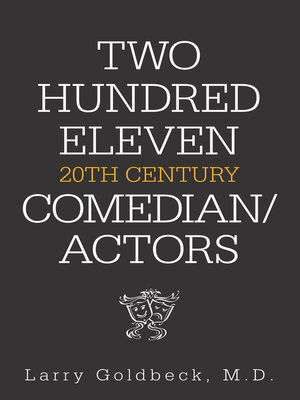 cover image of Two Hundred Eleven 20Th Century Comedian / Actors